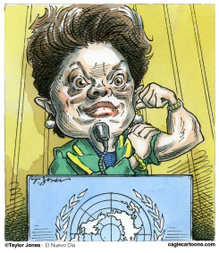 DILMA ROUSSEFF A LA ONU -  by Taylor Jones