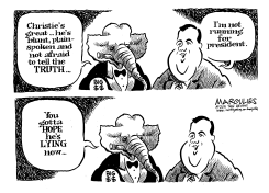 WILL CHRISTIE RUN FOR PRESIDENT by Jimmy Margulies
