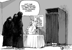 SAUDI WOMEN by Cam Cardow