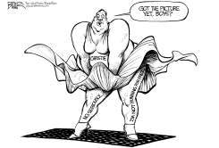 CHRIS CHRISTIE TEASES by Nate Beeler