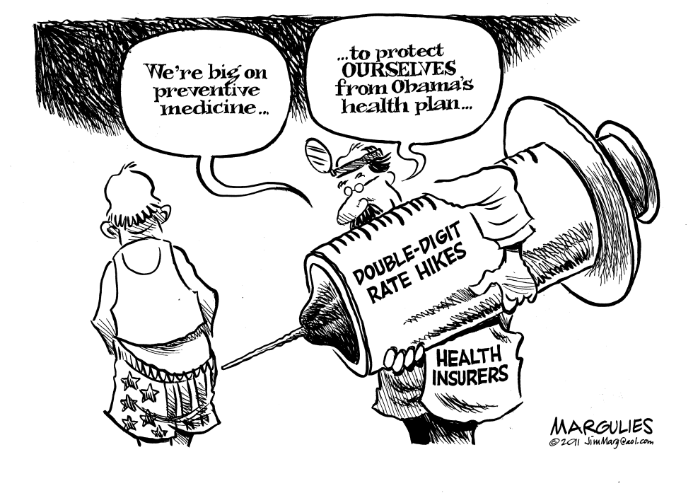Health insurance rate hikes
