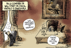 VISTA DESDE WALL STREET /  by Pat Bagley