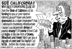LOCAL-CA SUING CALIFORNIA by Monte Wolverton