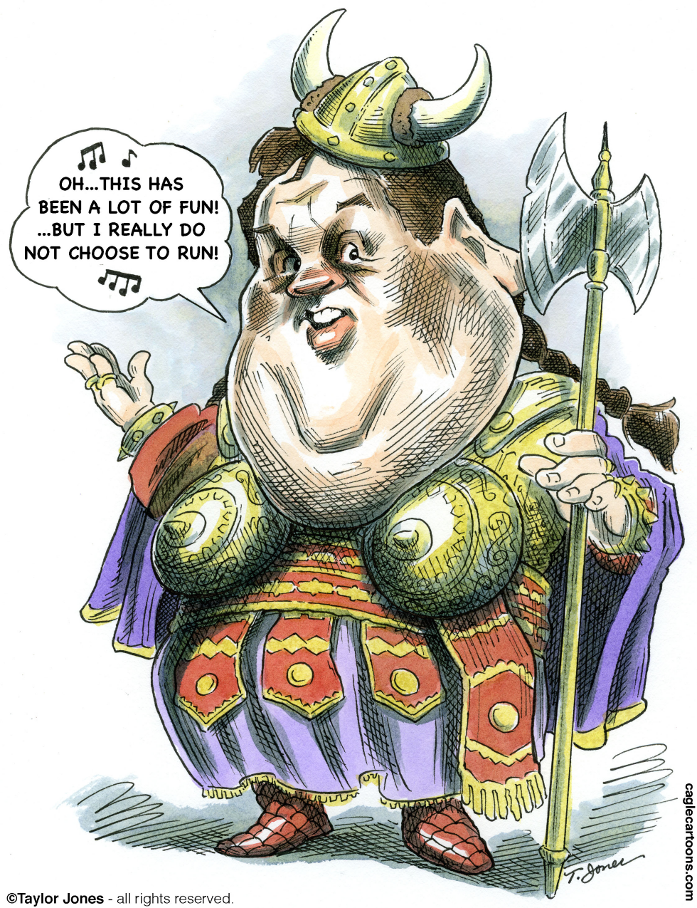 When Chris Christie sings - COLOR