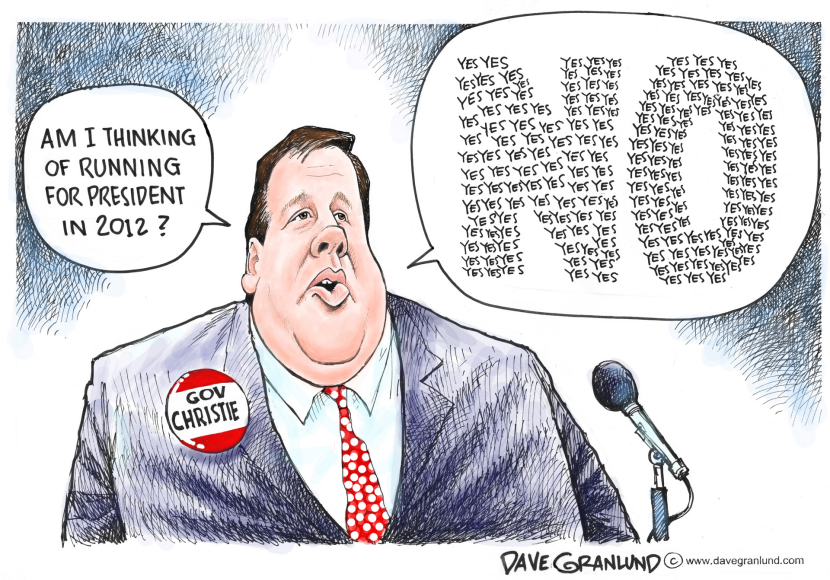 Gov Christie says no