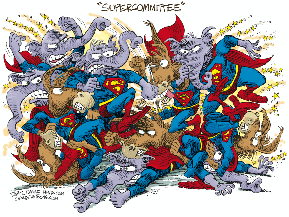  SUPERCOMMITTEE by Daryl Cagle