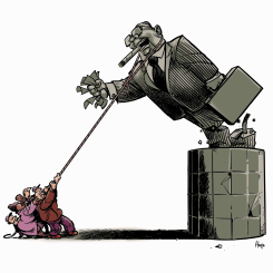 WALL STREET REVOLT  by Hajo de Reijger
