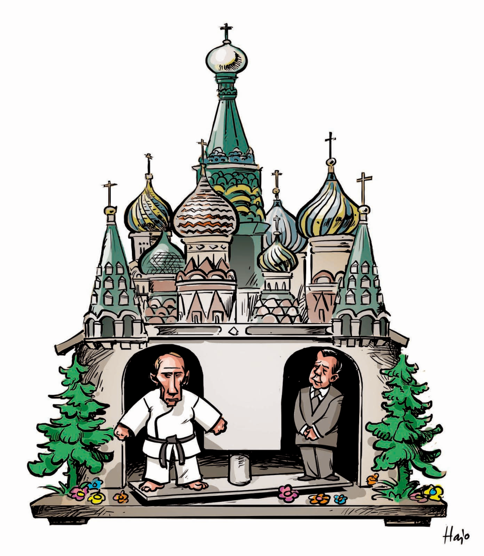 RUSSIA changing of the guard