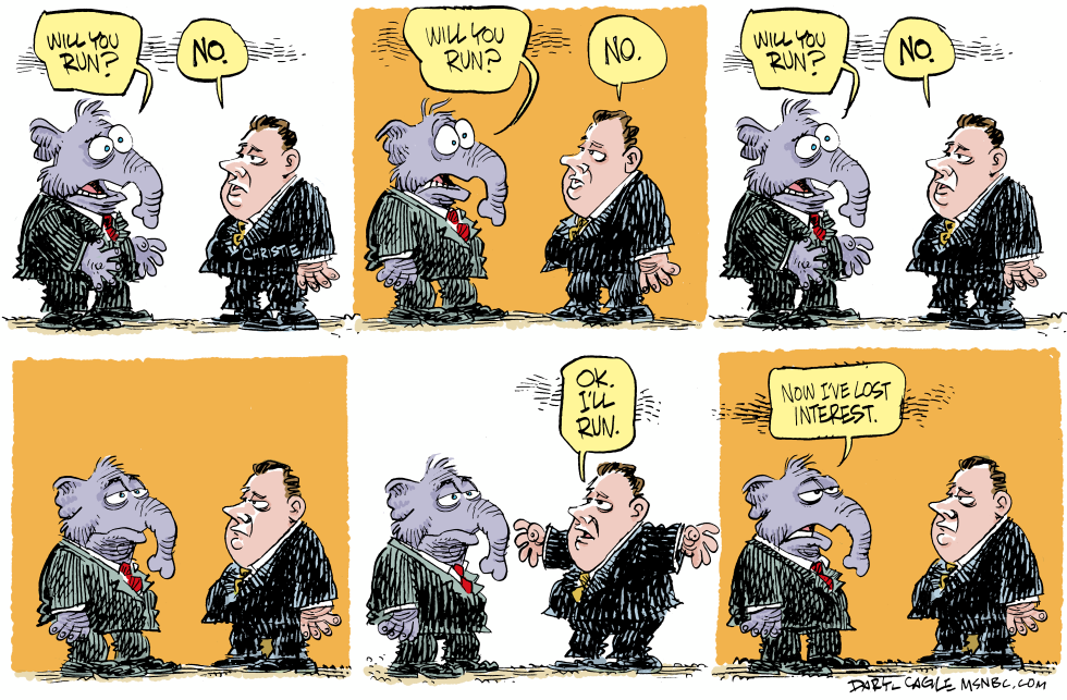 Chris Christie Runs Color