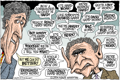 WORKIN HARD   by Monte Wolverton