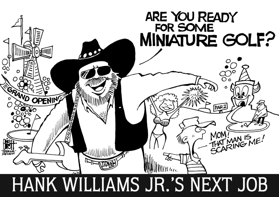 HANK WILLIAMS JR, B/W