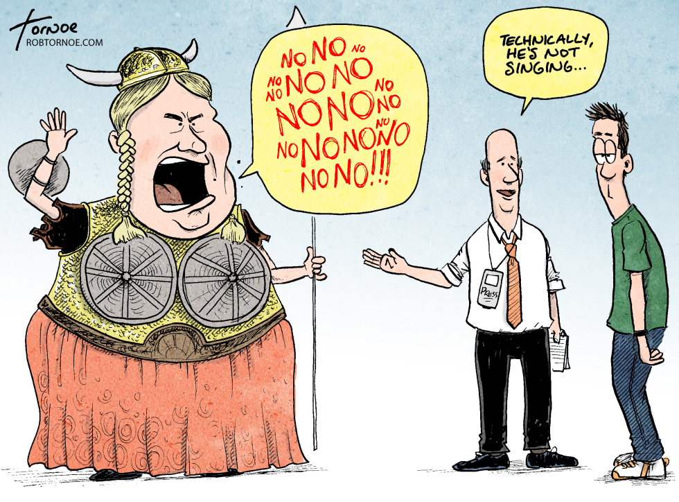 The Fat Governor Sings