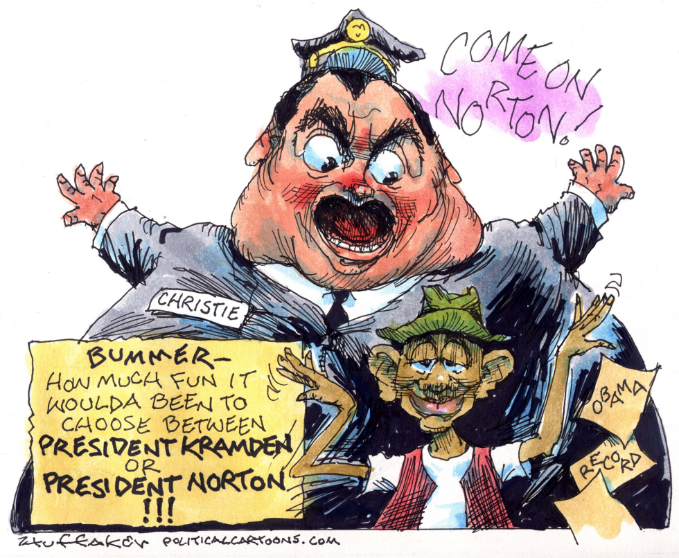 The Honeymooners with Christie and Obama