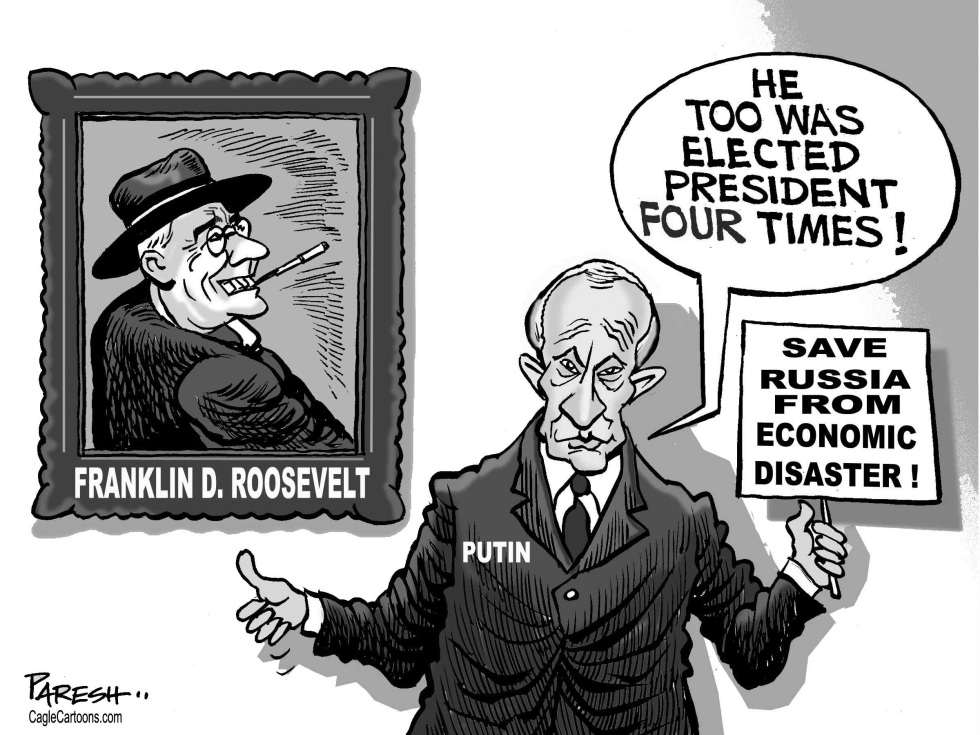 Putin and Roosevelt