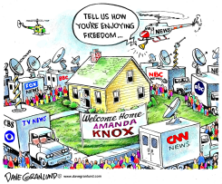 AMANDA KNOX FREEDOM by Dave Granlund
