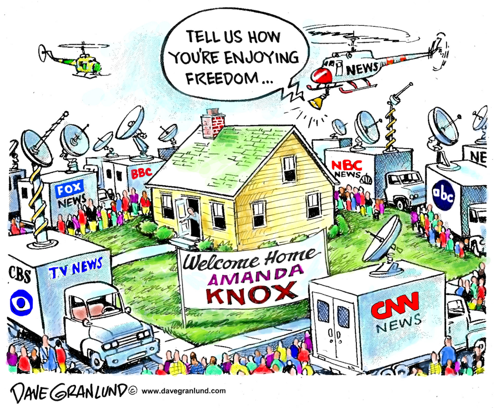 Amanda Knox freedom