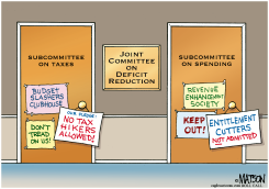DEFICIT REDUCTION SUBCOMMITTEES- by R.J. Matson
