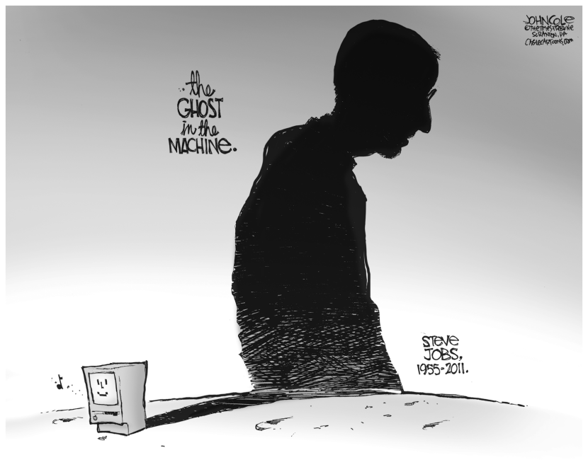 Steve Jobs BW