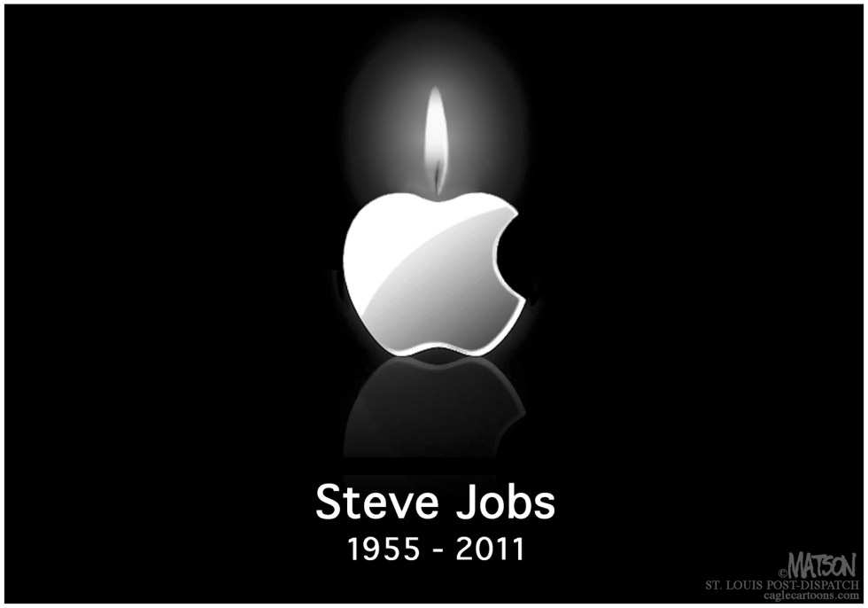  STEVE JOBS 1955-2011 by RJ Matson