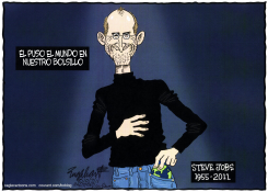 STEVE JOBS /  by Bob Englehart