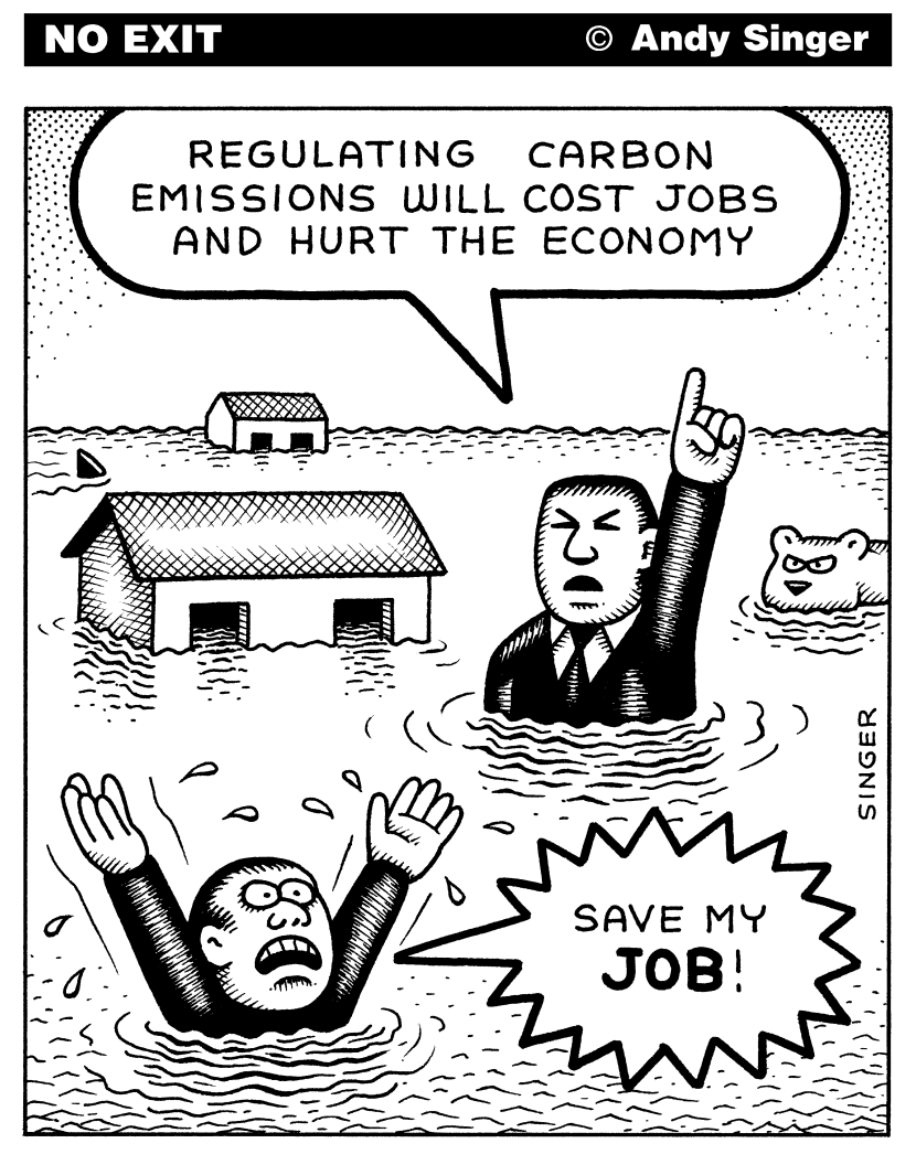 Regulating Carbon Costs Jobs