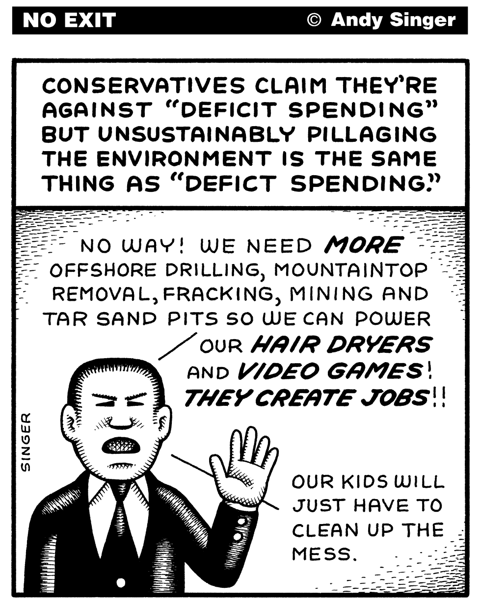Environmental Deficit Spending