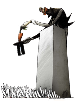LA ILUSIóN Y LOS POLíTICOS /  by Angel Boligan