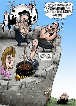 SCOTTISH LEADER, SECTARIANISM AND THE CHURCH by Brian Adcock