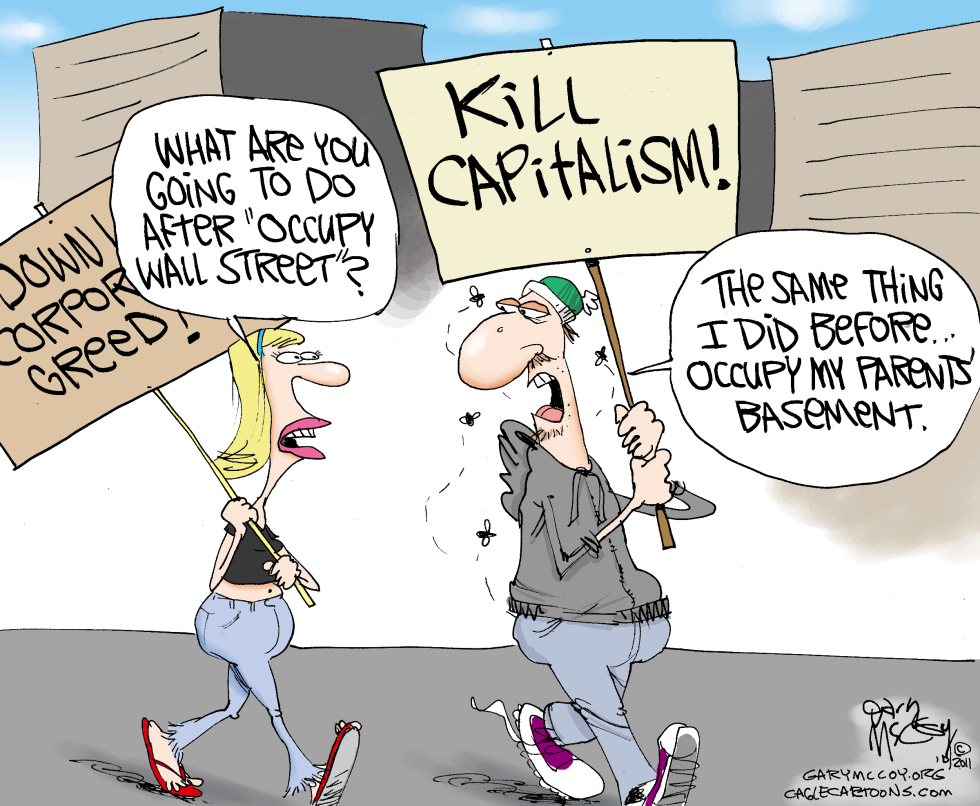  WALL STREET OCCUPIERS by Gary McCoy