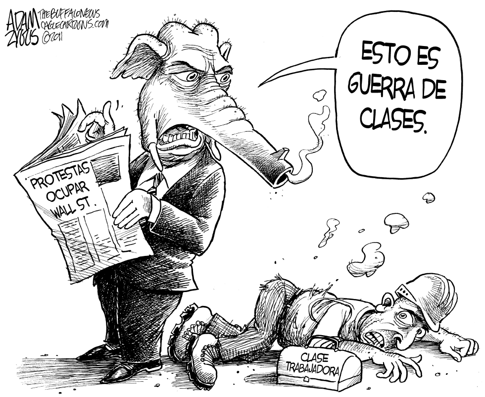 Reaccion al Ocupar Wall Street