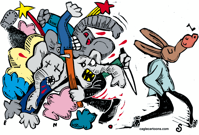 The GOP Self Destructs COLOR