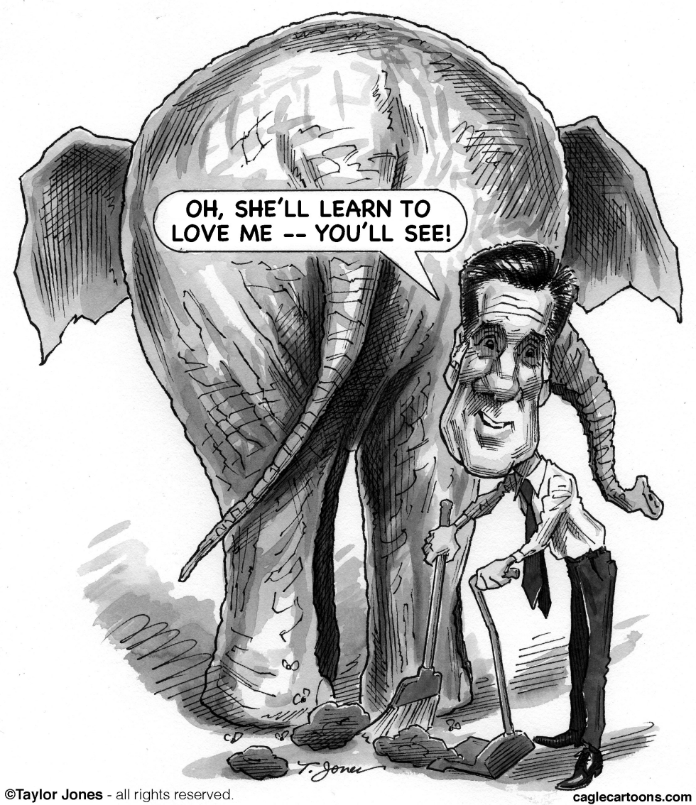  MITT ROMNEY CLEANS UP by Taylor Jones