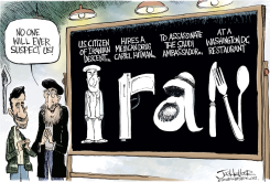 IRAN by Joe Heller