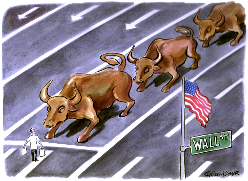 Occupy Wall street - COLOR