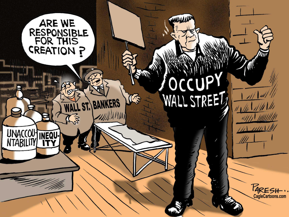  WALL STREET CREATION by Paresh Nath