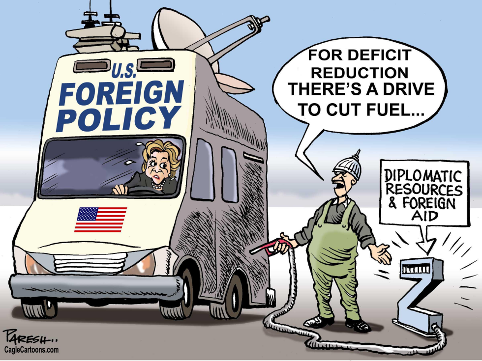 Cutting foreign aid
