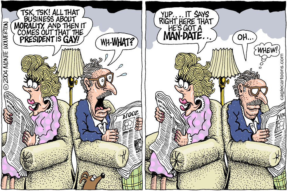 Bush Mandate -- color