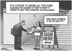 AMERICANS FOR PLEDGE RELIEF by R.J. Matson