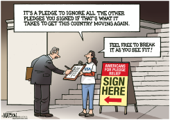 AMERICANS FOR PLEDGE RELIEF by R.J. Matson