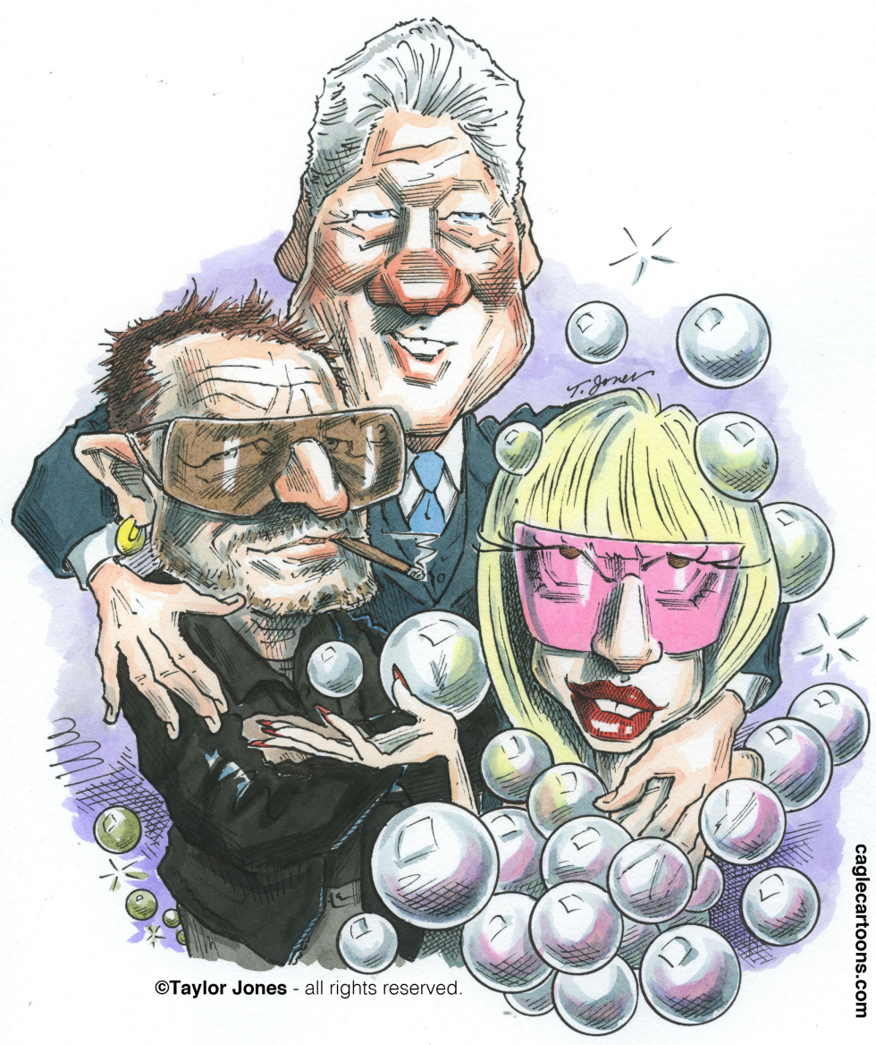 Bill y Bono y Gaga / COLOR