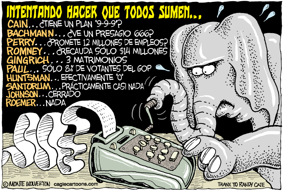  LOS NUMEROS HABLAN PARA EL GOP  by Wolverton