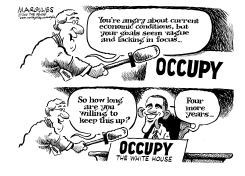 OCCUPY THE WHITE HOUSE by Jimmy Margulies