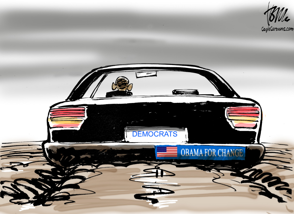 Obama stuck