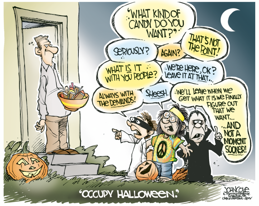 Occupy Halloween COLOR