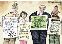 THE 99 PER CENT  by Pat Bagley