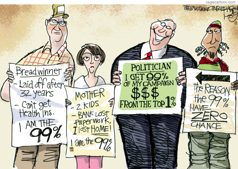  THE 99 PER CENT by Pat Bagley