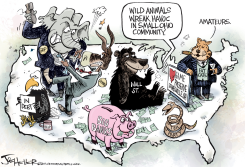 WILD ANIMALS by Joe Heller