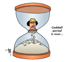 GADDAFI PERIOD OVER by Arend Van Dam