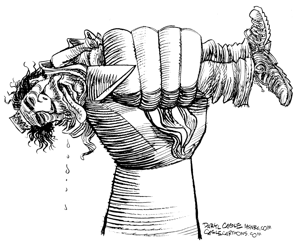  GADHAFI DEAD by Daryl Cagle