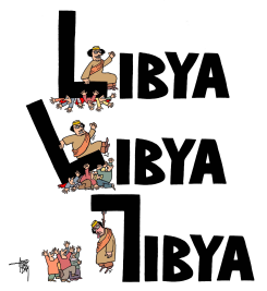 GADDAFI DEAD by Arend Van Dam